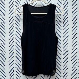 Lululemon Athletica Black Woven Tank Top - M
